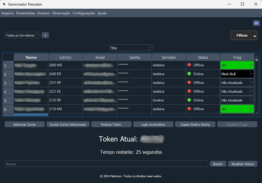 Tela inicial do aplicativo